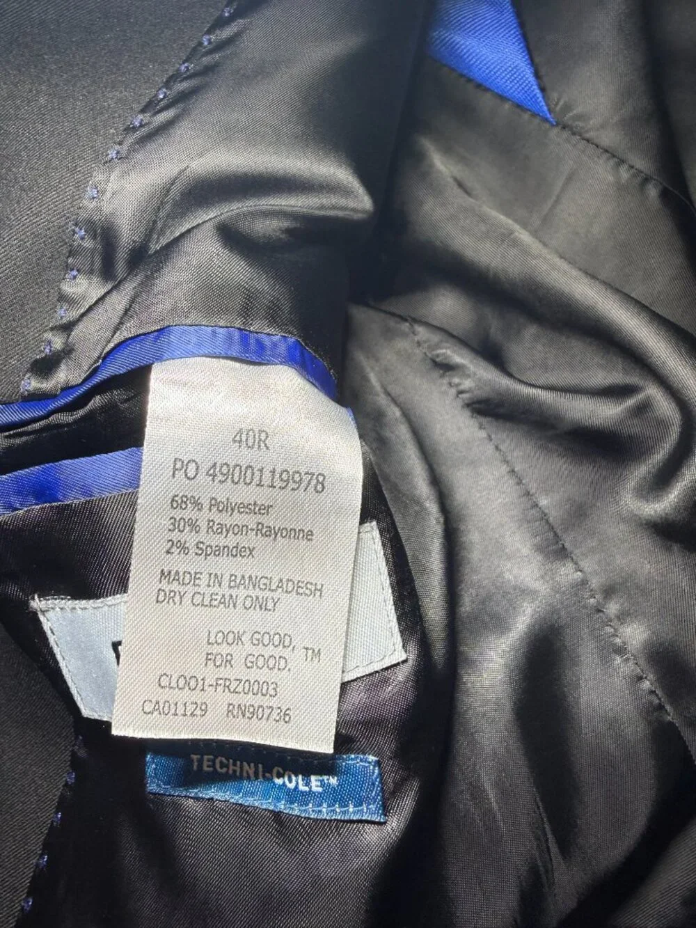 Kenneth Cole Black Blazer